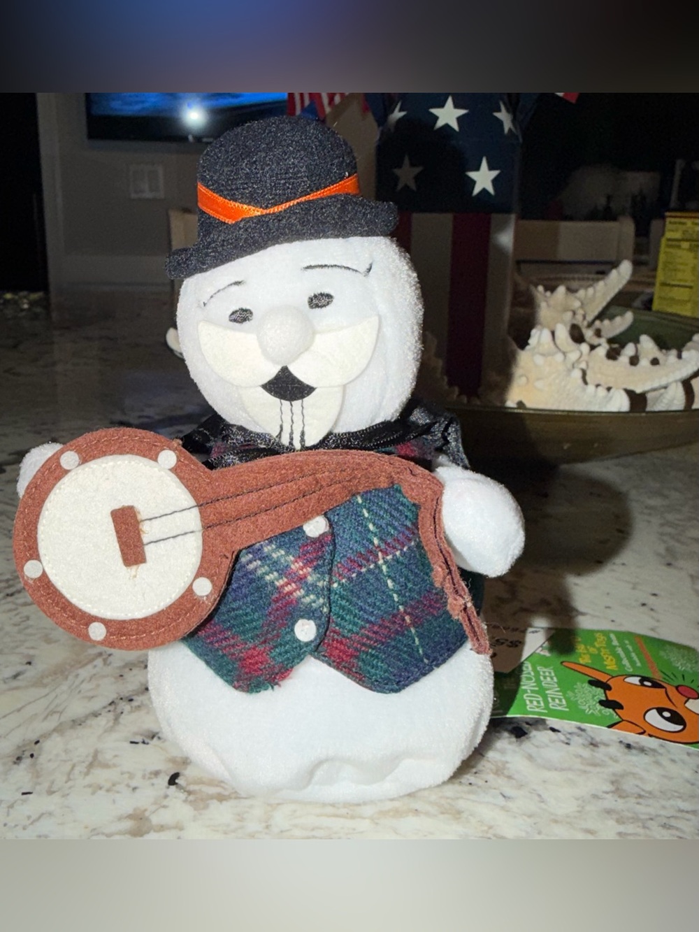CVS Stuffins Sam The Snowman Rudolph Island of Misfit Toys 7" Stuffed Plush
